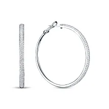 Женские серьги из золота с бриллиантом