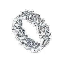 Женское кольцо из золота с бриллиантом по цене от 166 950 ₽