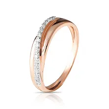 Женское кольцо из золота с бриллиантом по цене от 21 060 ₽