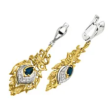 Женские серьги из золота