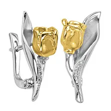 Женские серьги из золота