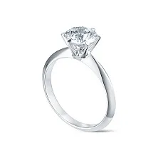 Женское кольцо из золота с бриллиантом по цене от 1 470 000 ₽