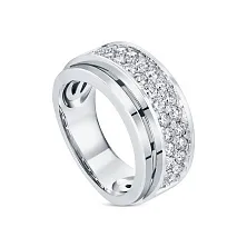 Женское кольцо из золота бриллиантом по цене от 666 003 ₽