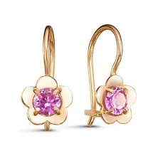 Детские серьги из золота