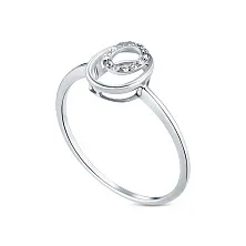 Женское кольцо из золота с бриллиантом по цене от 28 728 ₽