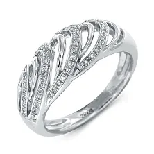 Женское кольцо из золота с бриллиантом по цене от 66 780 ₽