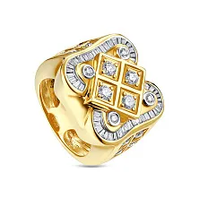Мужские кольца из золота с бриллиантом по цене от 990 000 ₽
