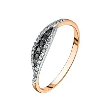 Женское кольцо из золота с бриллиантом по цене от 35 100 ₽