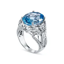 Кольцо из золота с бриллиантом и топазом по цене от 1 120 500 ₽