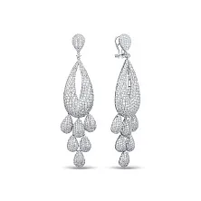 Серьги из золота с бриллиантом