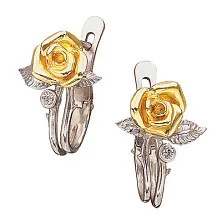 Женские серьги из золота